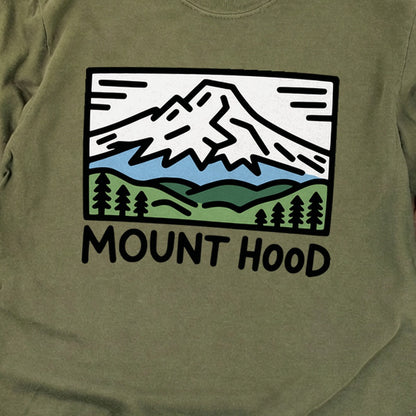 Mount Hood Cotton Long Sleeve