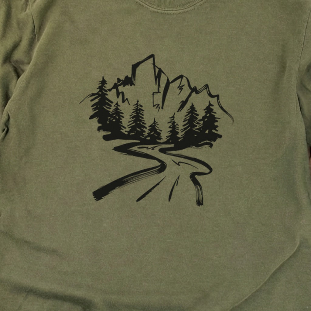 Mountain Bound Cotton Long Sleeve