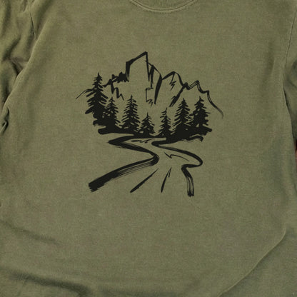 Mountain Bound Cotton Long Sleeve