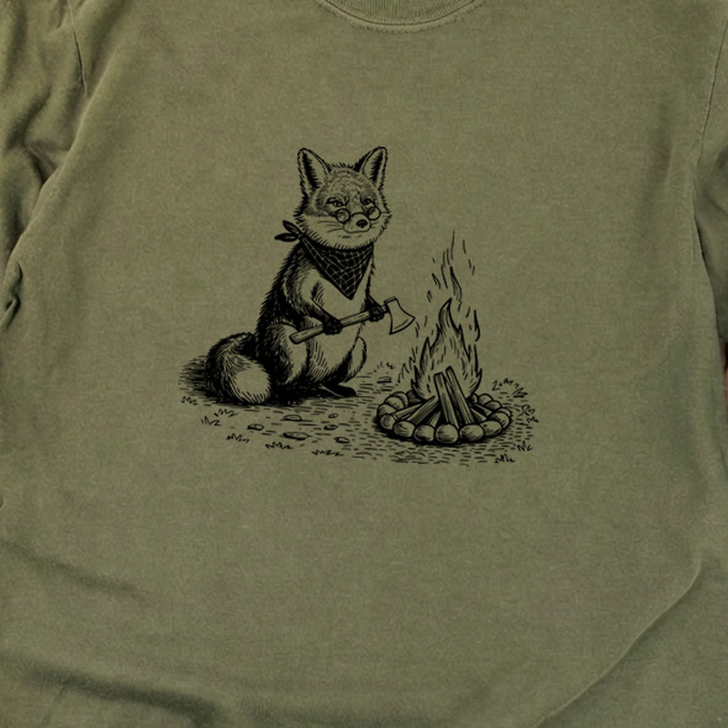 The Pyrofessor Fox Cotton Long Sleeve