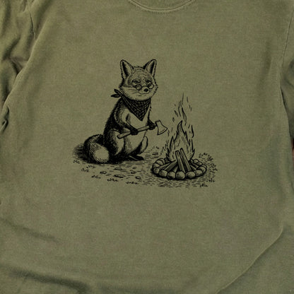The Pyrofessor Fox Cotton Long Sleeve