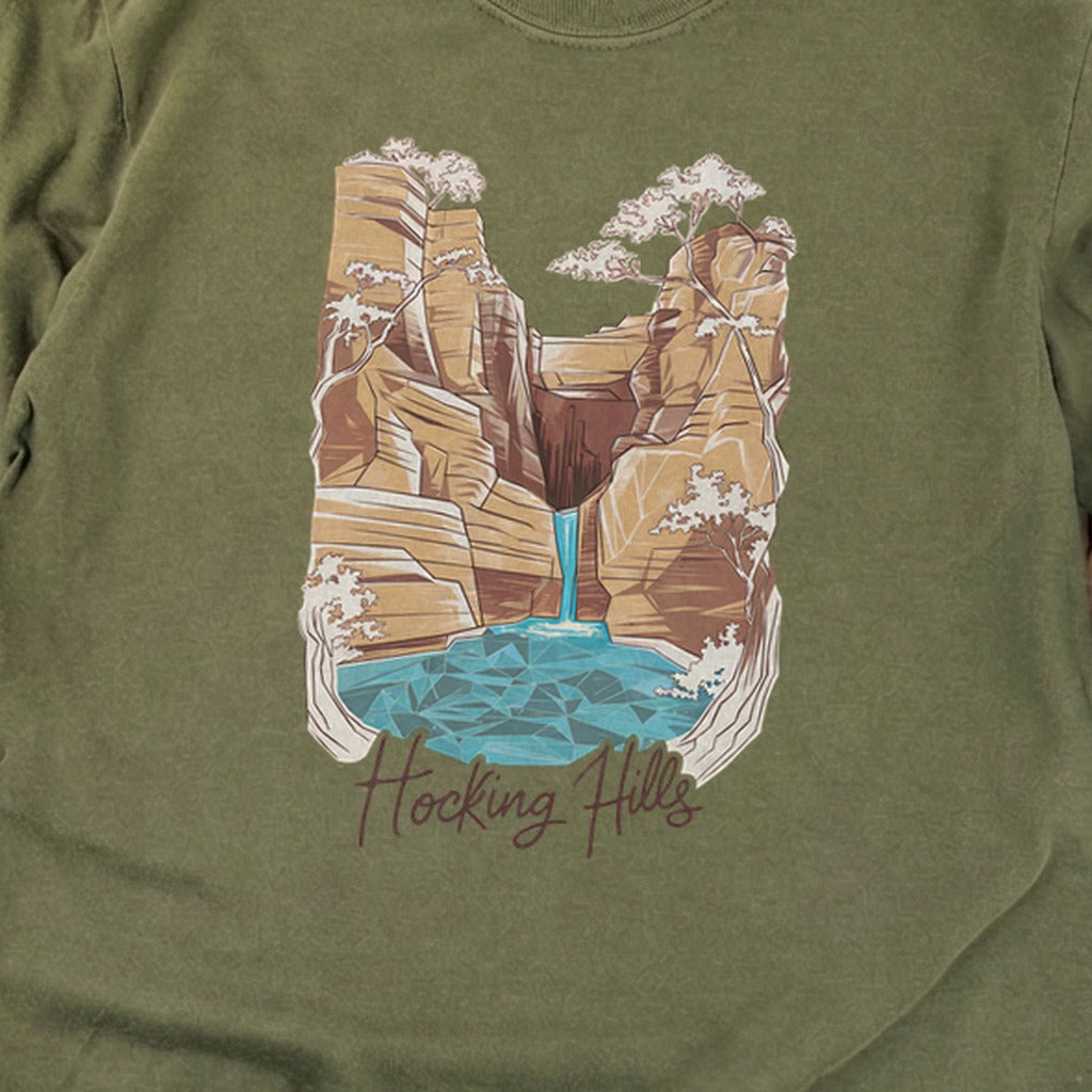 Hocking Hills State Park Cotton Long Sleeve