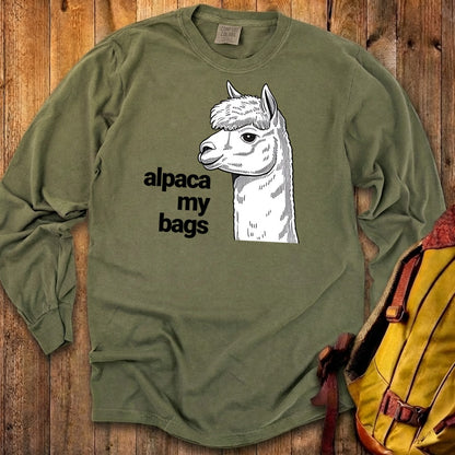 Alpaca My Bags Cotton Long Sleeve