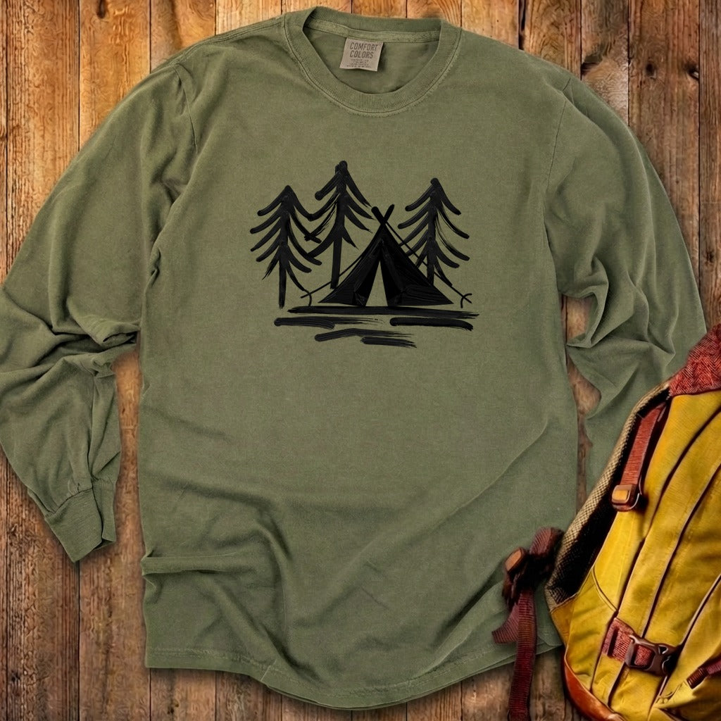 Painted Camp Cotton Long Sleeve