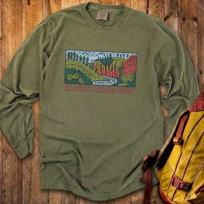 Allegheny National Forest Cotton Long Sleeve