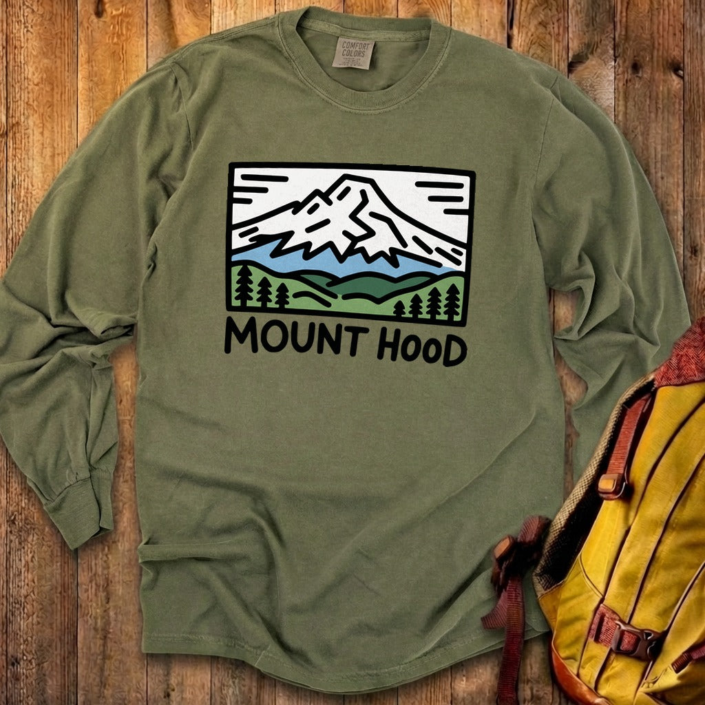 Mount Hood Cotton Long Sleeve