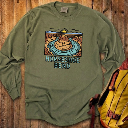 Horseshoe Bend Glen Canyon Cotton Long Sleeve