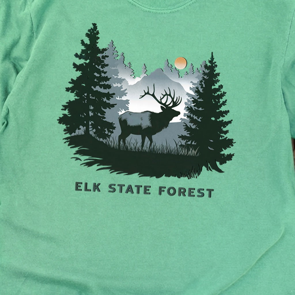 Elk State Forest Cotton Long Sleeve