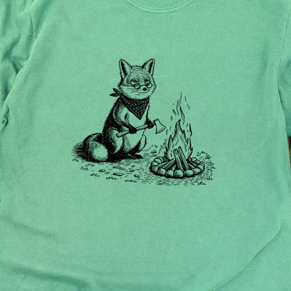 The Pyrofessor Fox Cotton Long Sleeve