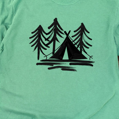 Painted Camp Cotton Long Sleeve