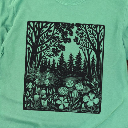 Forest Bloom Cotton Long Sleeve