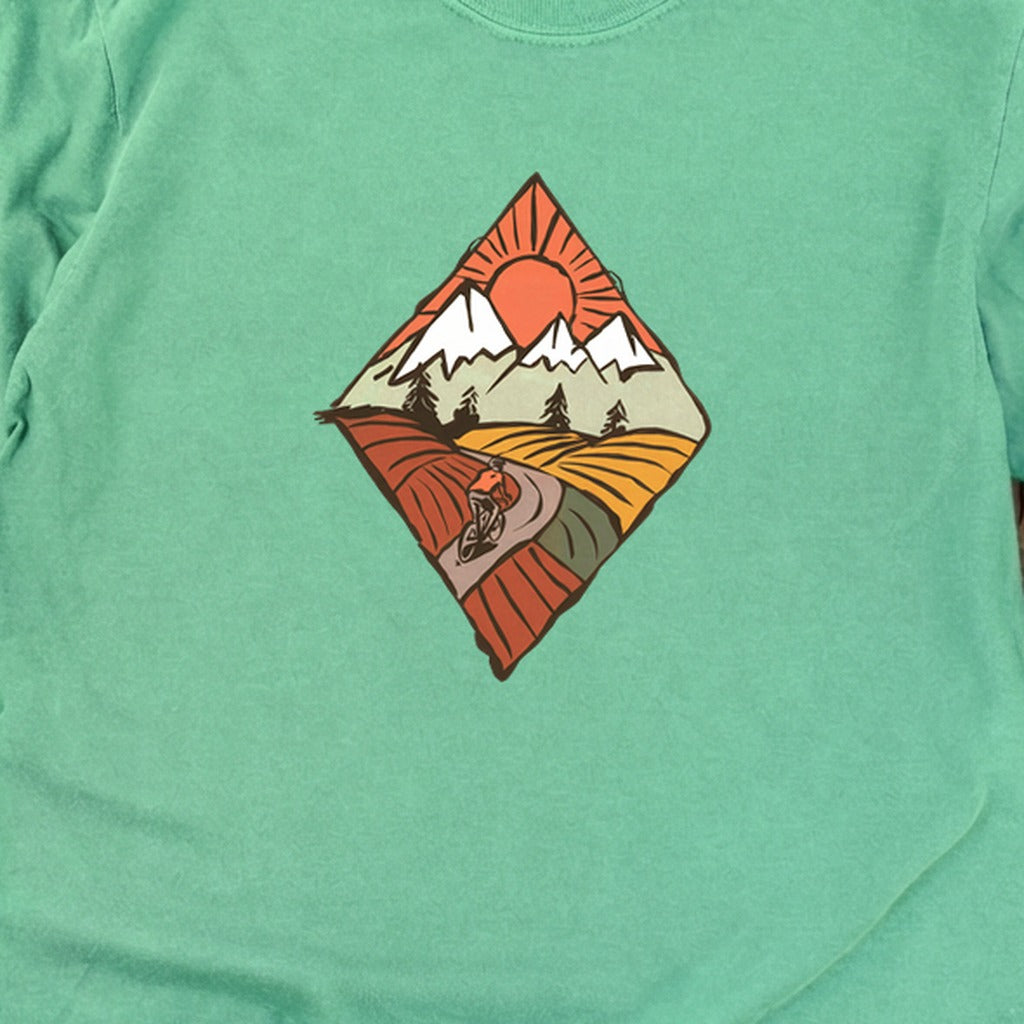 Pedal to the Peaks Cotton Long Sleeve