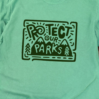 Protect Our Parks Cotton Long Sleeve