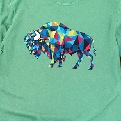 Buffalo Mosaic Cotton Long Sleeve