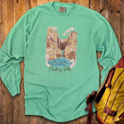 Hocking Hills State Park Cotton Long Sleeve