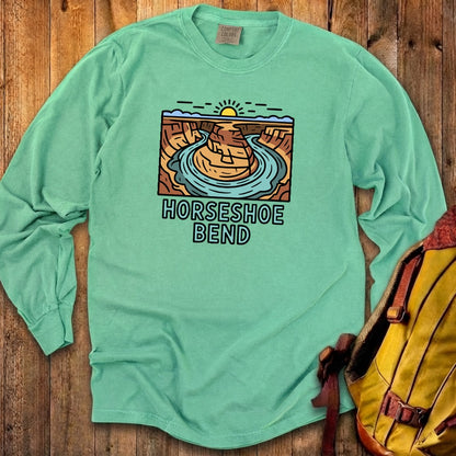 Horseshoe Bend Glen Canyon Cotton Long Sleeve