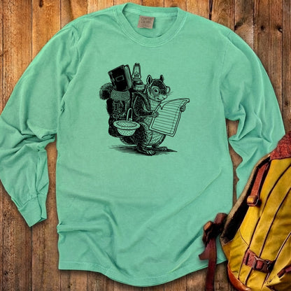 The Packademic Squirrel Cotton Long Sleeve