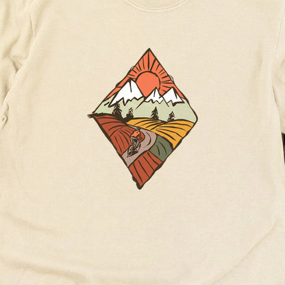 Pedal to the Peaks Cotton Long Sleeve