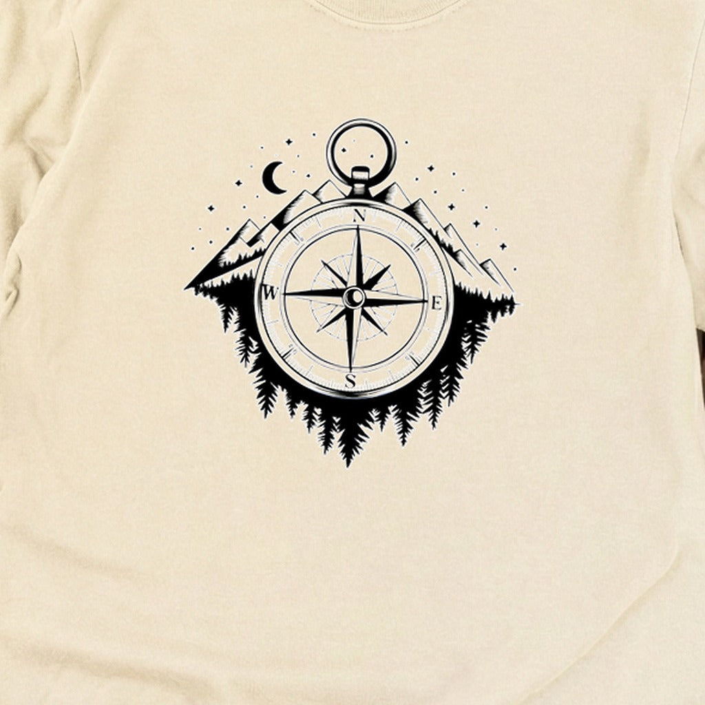 Navigate the Mountains Cotton Long Sleeve