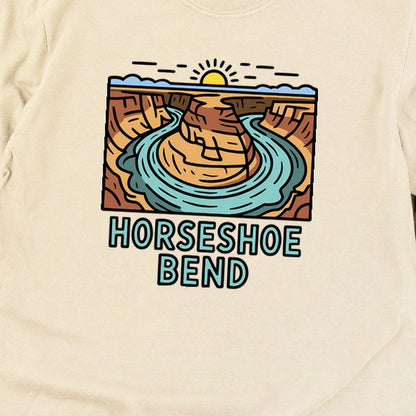 Horseshoe Bend Glen Canyon Cotton Long Sleeve