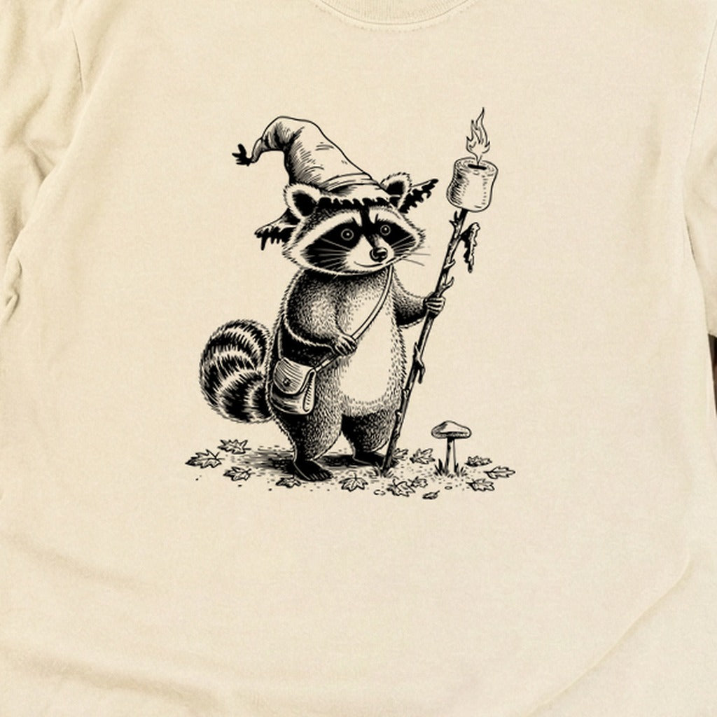 The S'morecerer Raccoon Cotton Long Sleeve
