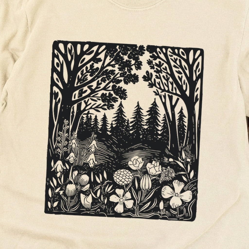 Forest Bloom Cotton Long Sleeve