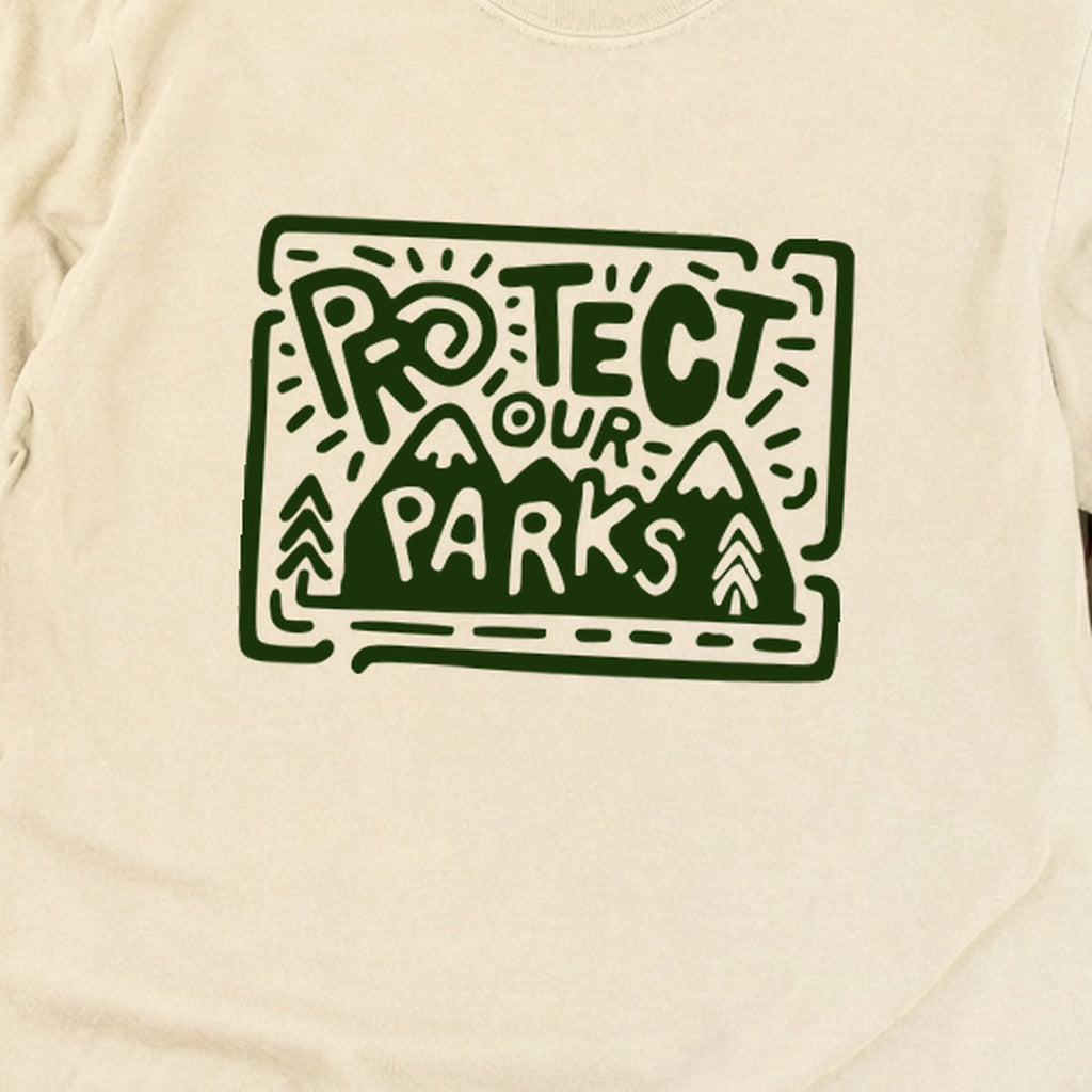 Protect Our Parks Cotton Long Sleeve