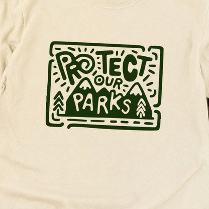 Protect Our Parks Cotton Long Sleeve