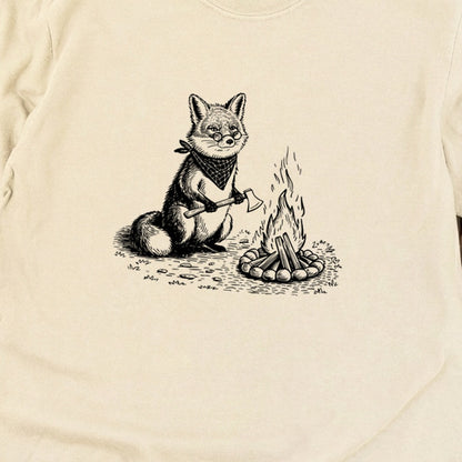 The Pyrofessor Fox Cotton Long Sleeve