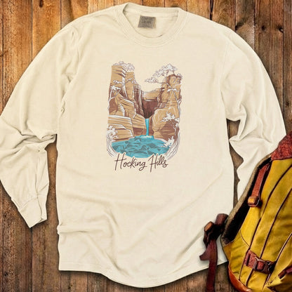 Hocking Hills State Park Cotton Long Sleeve