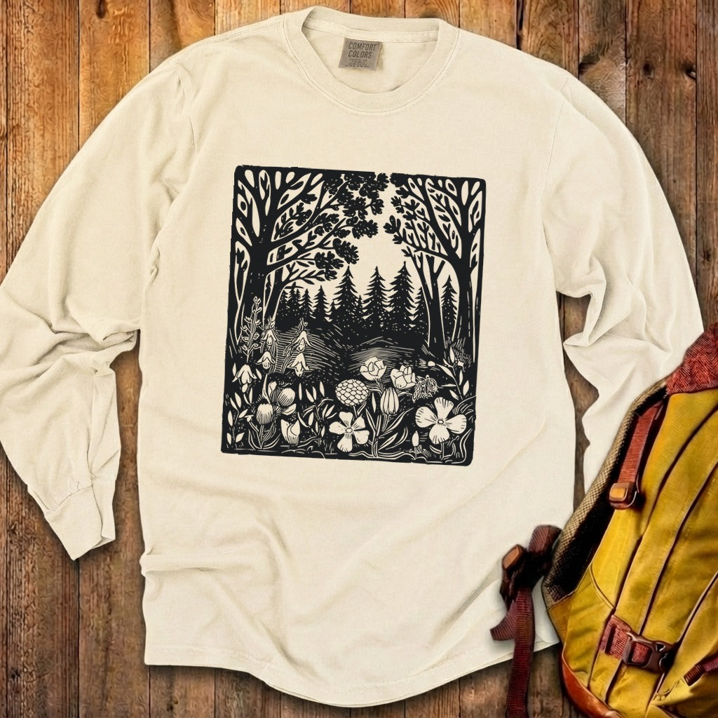 Forest Bloom Cotton Long Sleeve