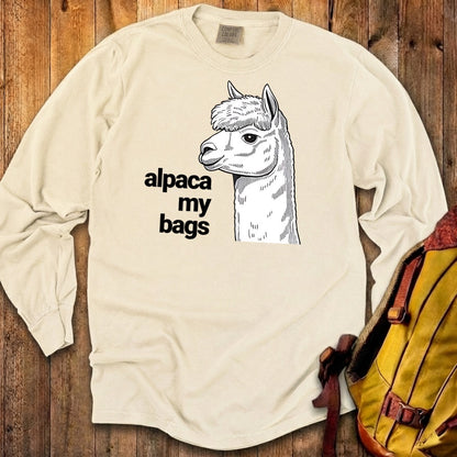 Alpaca My Bags Cotton Long Sleeve