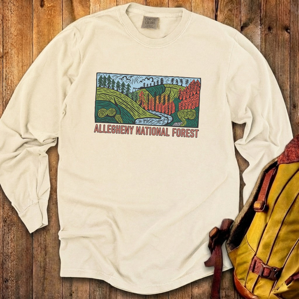 Allegheny National Forest Cotton Long Sleeve