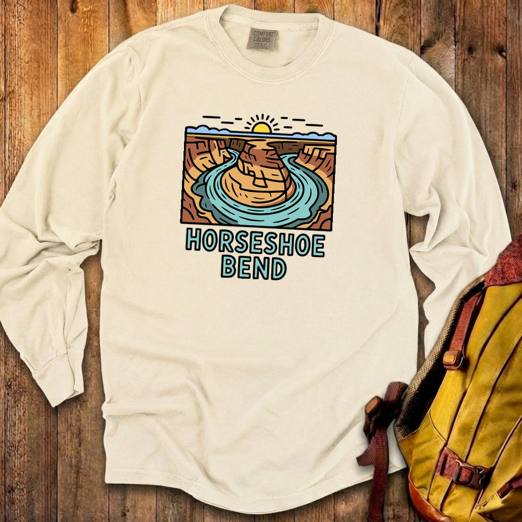 Horseshoe Bend Glen Canyon Cotton Long Sleeve