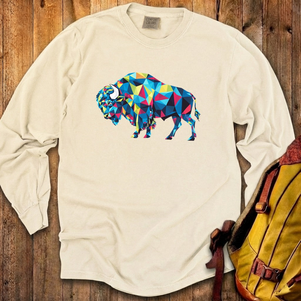 Buffalo Mosaic Cotton Long Sleeve