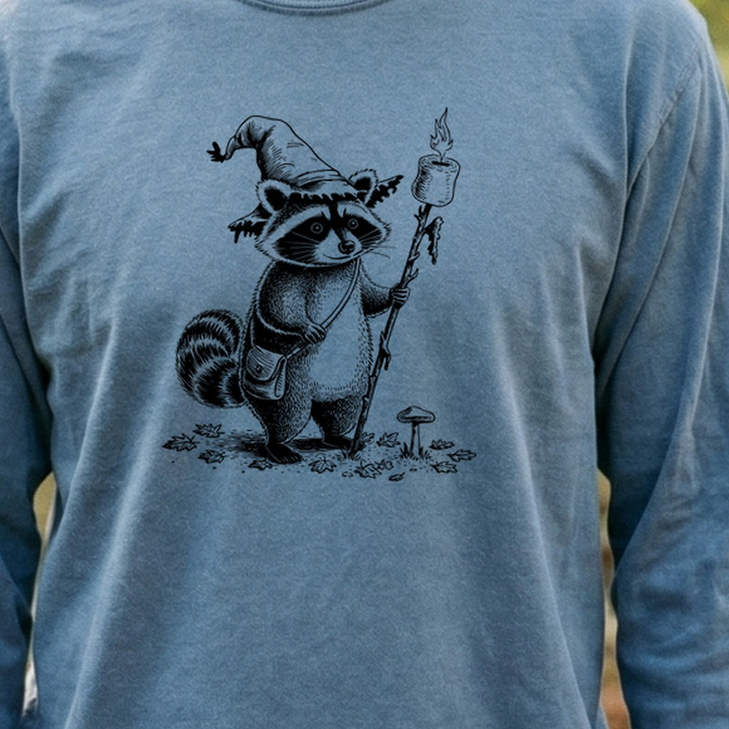The S'morecerer Raccoon Cotton Long Sleeve
