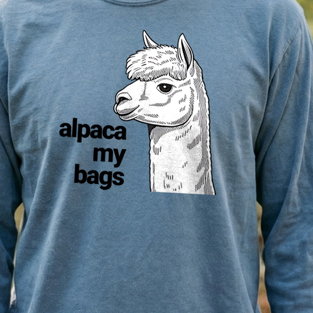 Alpaca My Bags Cotton Long Sleeve