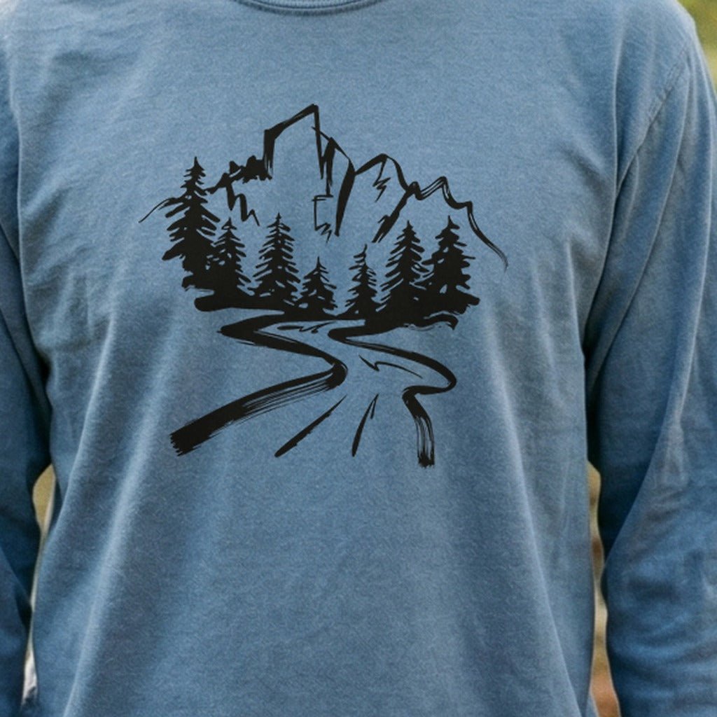 Mountain Bound Cotton Long Sleeve