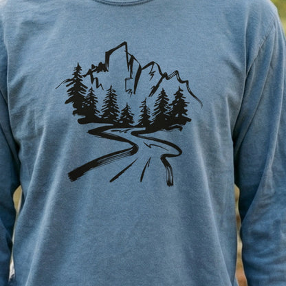 Mountain Bound Cotton Long Sleeve