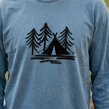 Painted Camp Cotton Long Sleeve
