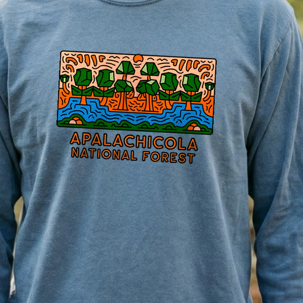Apalachicola National Forest Cotton Long Sleeve