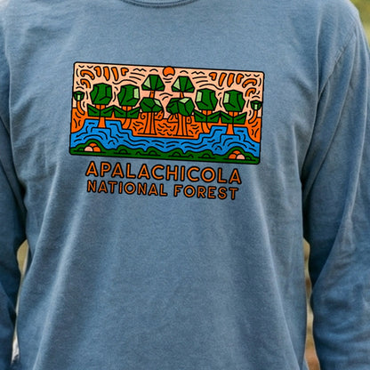Apalachicola National Forest Cotton Long Sleeve
