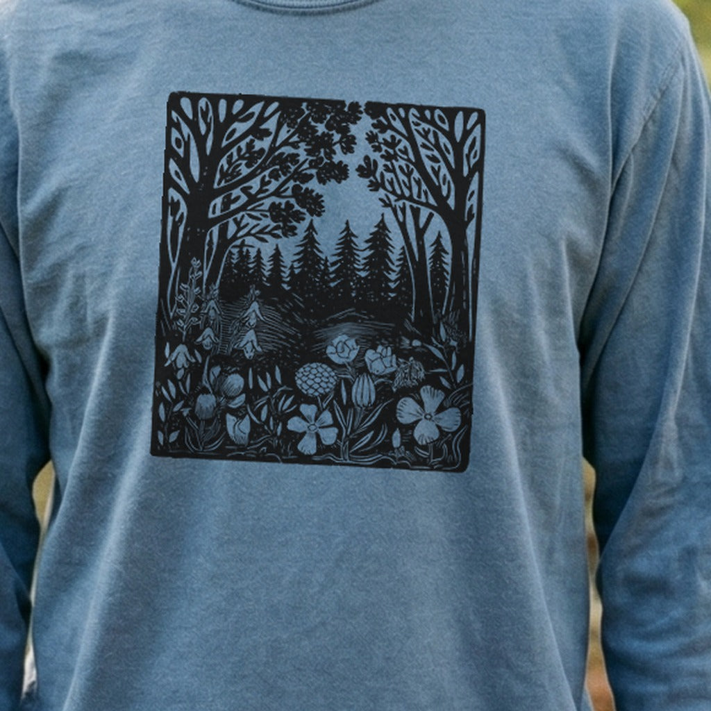 Forest Bloom Cotton Long Sleeve