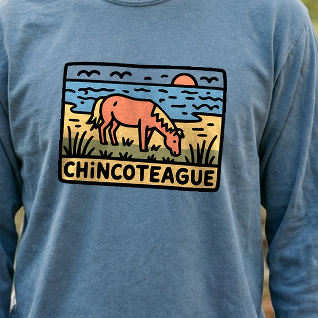 Chincoteague National Wildlife Refuge Cotton Long Sleeve