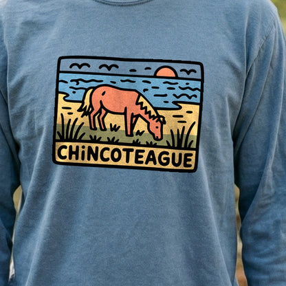 Chincoteague National Wildlife Refuge Cotton Long Sleeve