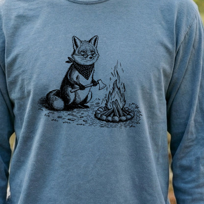 The Pyrofessor Fox Cotton Long Sleeve