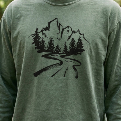 Mountain Bound Cotton Long Sleeve