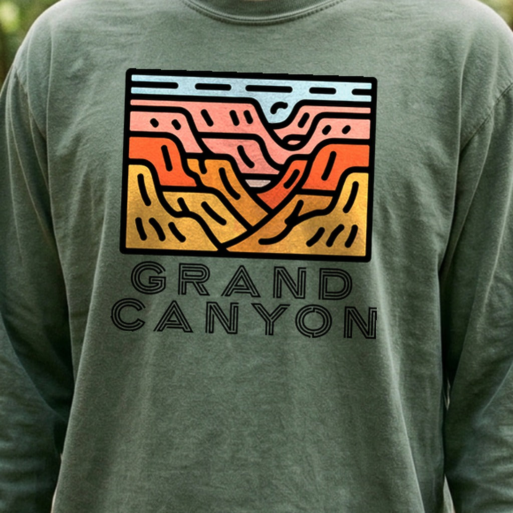Grand Canyon National Park Cotton Long Sleeve