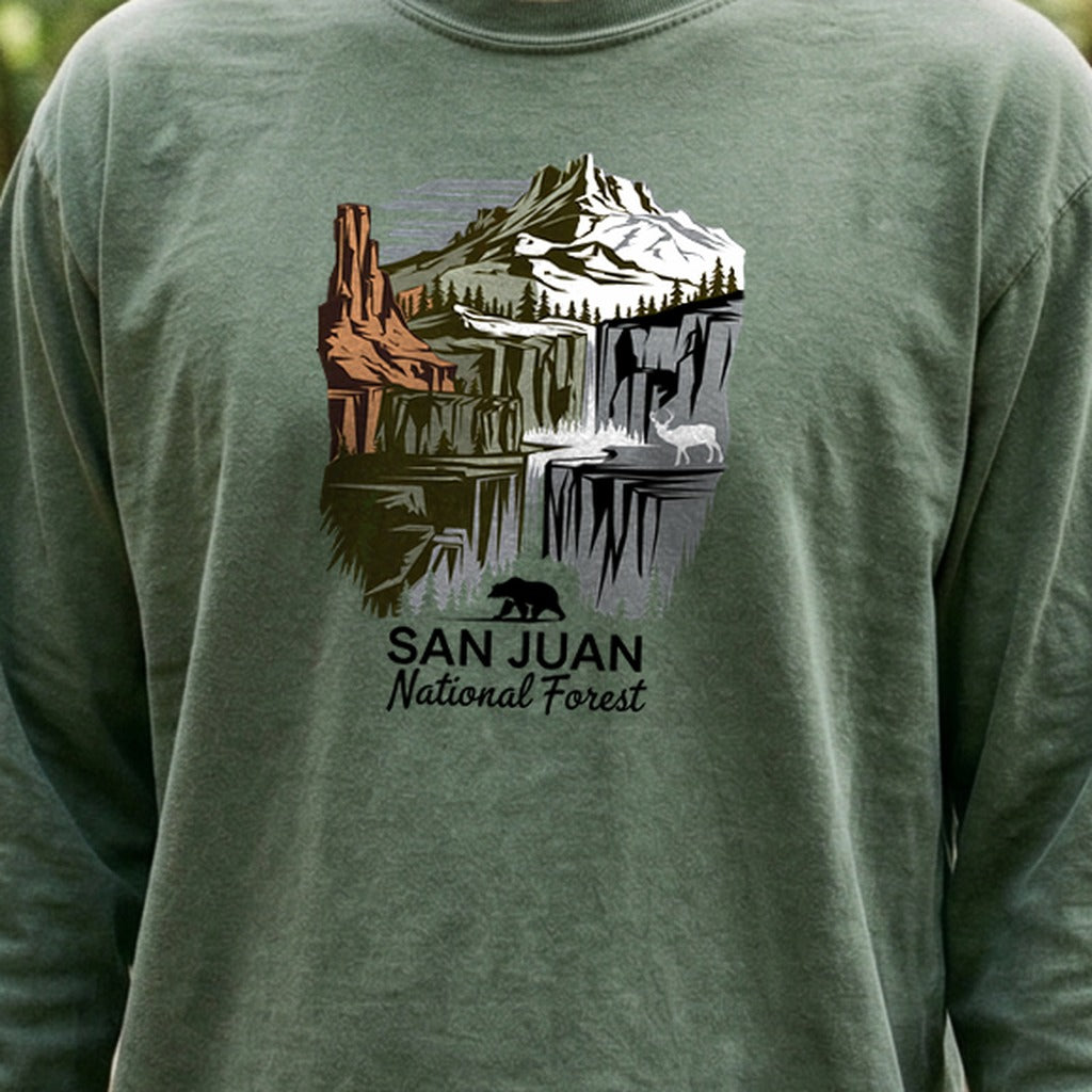 San Juan National Forest Cotton Long Sleeve
