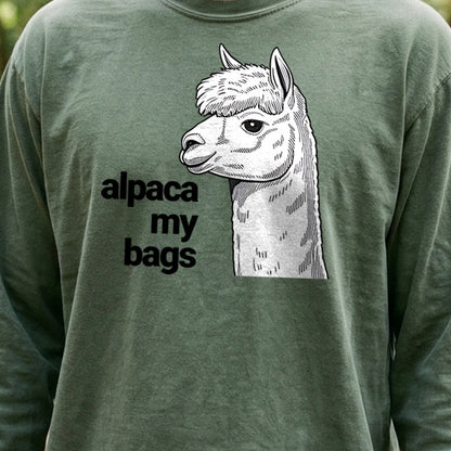 Alpaca My Bags Cotton Long Sleeve